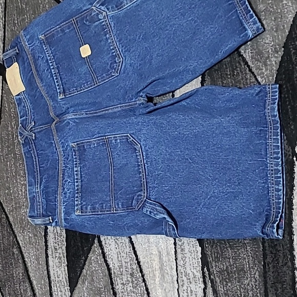 VINTAGE ECKO UNLTD. 7 POCKET THICK DENIM JEAN SHORTS - Picture 11 of 16